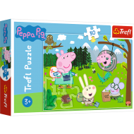 Puzzle Peppa Pig Leśna wyprawa 30el.18245 Trefl - 18245_150_01.png