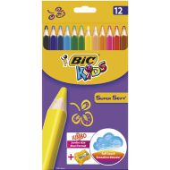 Kredki ołówkowe BIC KIDS Super Soft 12 kolory - 933960_kredki_super_soft_pudeko_12___temperowka.jpg