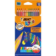 Kredki ołówkowe BIC KIDS Evolution Stripes 12 kolory - 950522_kredki_evolution_stripes_pudelko_12_front.jpg