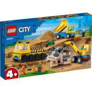 Lego City Ciężarówki i dżwig z kulą wyburzającą 60391 - lego-city-ciezarowki-i-dzwig-z-kula-wyburzeniow.jpg