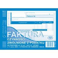 Faktura. Czynności zwolnione z podatku na podstawie art. 43 ust. 1 pkt. 2-41 ustawy z dnia 11 marca 2004 r. o podatku od towarów i usług 198-3E Michalczyk  - maly_198-3e-faktura-czynnosci-zwolnione-z-podatku-na-podstawie-art-43-ust-1-pkt-2-41-ustawy-z-dnia-11-marca-2004-r-o-podatku-od-towarow-i-uslug_f.jpg