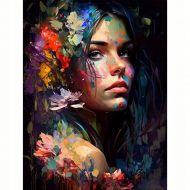 Malowanie po numerach Kobieta Malarka w kwiatach 40x50cm 2000205 Norimpex - maly_bb6ea89c456ce309a165e310cd095d70.jpg
