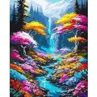 Diamentowa mozaika Wodospad i rzeka przez kolorowy las 30x40cm 5D 2000113 Norimpex - maly_diamentowa_mozaika_wodospad_i_rzeka_przez_kolorowy_las_30x40cm_2000113_5906196001133.jpg