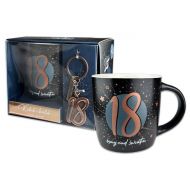 Kubek + brelok z Okazji Urodzin Ósmy cud świata Denim-18 1361Set  - maly_pol_pl_set-k-b-denim-18-45607_1.jpg