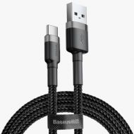 Kabel Baseus Cafule Cable wytrzymały nylonowy kabel przewód USB / USB-C QC3.0 2A 2M czarno-szary (CATKLF-CG1) 46799 - maly_zrzut_ekranu_12-6-2026_113147_b2b.hurtel.com.jpg