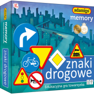 Znaki drogowe - gra pamięciowa 7318 Adamigo - memory_znaki_drogowe_pudelko.png