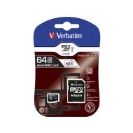 Karta pamięci VERBATIM micro SDXC 64GB Class 10 + adapter SD Z21374 - z2137463366.jpg
