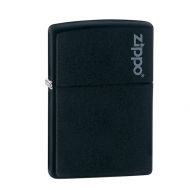 Zapalniczka Zippo Black Matte Logo Z218ZL - z218zl_01m.jpg