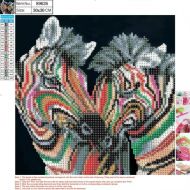 Mozaika diamentowa 5D Kit Zebra 89626 - zebra_89626_(1).jpeg