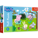 Puzzle Peppa Pig Leśna wyprawa 30el.18245 Trefl