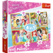 Puzzle Disney Princess Radosny dzień księżniczkek 4w1 34306 Trefl