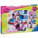 Puzzle Myszka Minnie w parku 3x49el. 093380