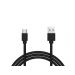 Kabel przedłużacz USB A -micro B-czarny 66-071
