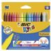 Kredki świecowe BIC Kids Plastidecor 18 kolorów