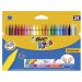 Kredki świecowe BIC Kids Plastidecor 24 kolorów