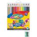 Kredki ołówkowe okrągłe COLORINO KIDS Jumbo 12kol.+temperówka
