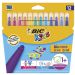 Flamastry BIC KIDS Kid Couleur Baby 12kol.