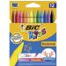 Kredki świecowe BIC Kids Plastidecor 12 kolorów
