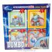 Puzzle Dwustronne Dumbo x4  40704-B Disney