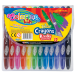 Kredki świecowe wykręcane COLORINO Kids 12kolorów mini
