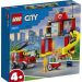 Lego City Remiza strażacka w wóz strażacki 60375