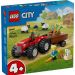 Lego City Czerwony traktor z przyczepą i owcą 60461