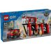 Lego City Remiza strażacka z wozem strażackim (bojowym) 60414
