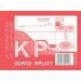 Dowód wpłaty KP 401-5 Michalczyk