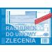 Rachunek do umowy zlecenia 511-3H Michalczyk