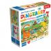 Puzzle Maxi Dinozaury układanka  z cyferkami 2410/LP Granna