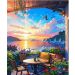 Malowanie po numerach Dom z patio 40x50cm 2000211 Norimpex
