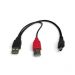 Kabel USB mini 2xUSB 2.0 typ A x 1USB 2.0 mini B 30cm 83178 Delock