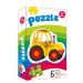 Moje pierwsze puzzle. Pojazdy 6w1 0338 Kukuryku