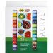 Farba akrylowa Happy Color 24kol.Hobby 12ml HA 7370 0012-K24
