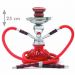 Shisha Oasis Afrah wys.25cm 2w - czerwona 50.216
