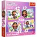 Puzzle Przygody Gabi 4w1 Gabby's Dollhouse 34620 Trefl