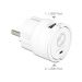 Ładowarka sieciowa 230V->2XUSB 5V/2.1A mini rozmiar biała DELOCK