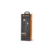 Kabel NATEC USB-C(M)->USB-A(M) 2.0 1M oplot czarny LED PRATI Z32452