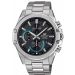 Zegarek męski EFR S567D 1AVUEF Casio Edifice, Bransoleta: Srebrna, Koperta: Srebrna