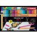 Zestaw Creative Set Arty, Flamaster Pen 68/Cienkopis Point 88 87/3193 Stabilo